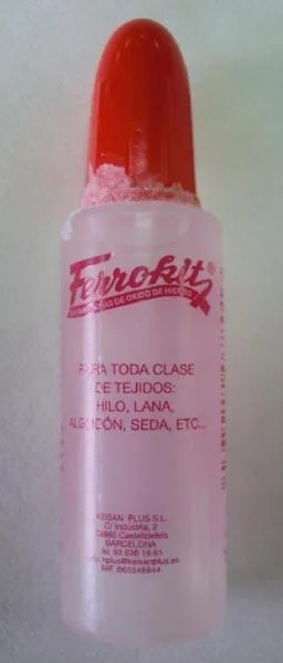 Smacchiatore «Quitamanchas de oxido de hierro ('iron oxide stain remover')» — foto 1 dell'alert A12/0051/15