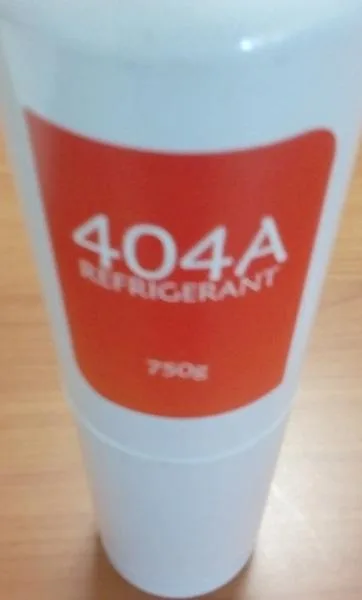 Cilindro refrigerante non ricaricabile «R-404a Refrigerant» — foto 3 dell'alert A12/0376/19