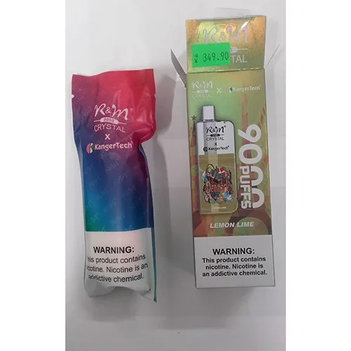 Sigaretta elettronica usa e getta «R&amp;M® 9000 CRYSTAL X KangerTech® 9000 PUFFS» — foto 2 dell'alert A12/00301/24