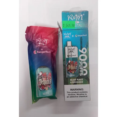 Sigaretta elettronica usa e getta «R&M® 9000 CRYSTAL X KangerTech® 9000 PUFFS» — foto 3 dell'alert A12/00311/24