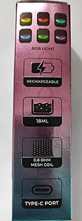 Sigaretta elettronica usa e getta «R and M Tornado 9000» — foto 1 dell'alert A12/02456/23