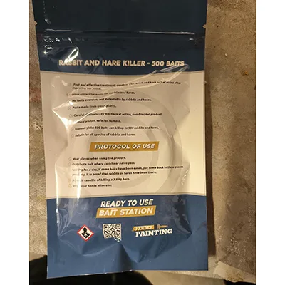 Prodotto antiparassitario «Rabbit &amp; Hare Killer» — foto 2 dell'alert A12/01067/24