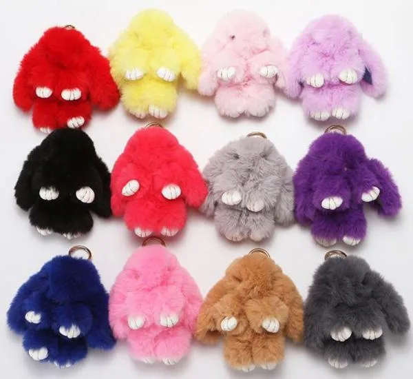 Portachiavi con un giocattolo di peluche «Rabbit keychain» (Unknown)