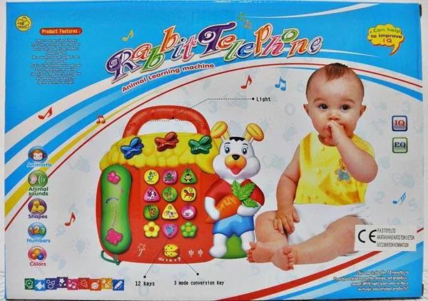 Giocattolo educativo «Rabbit Telephone» — foto 2 dell'alert A12/1251/17