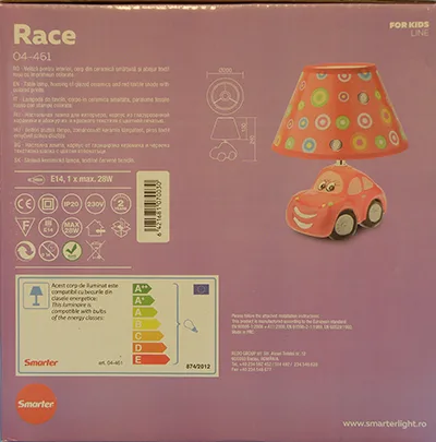 Lampada da scrivania «Race; Beltéri asztali lámpa» — foto 2 dell'alert A12/01786/20