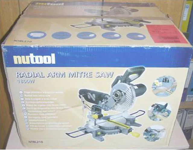 Mitre sega & #13; & #13; «Radial Arm Mitre Saw 1800W» — foto 2 dell'alert A12/1921/12