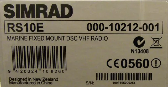 Radio marina VHF RS10 — foto 1 dell'alert 0847/11