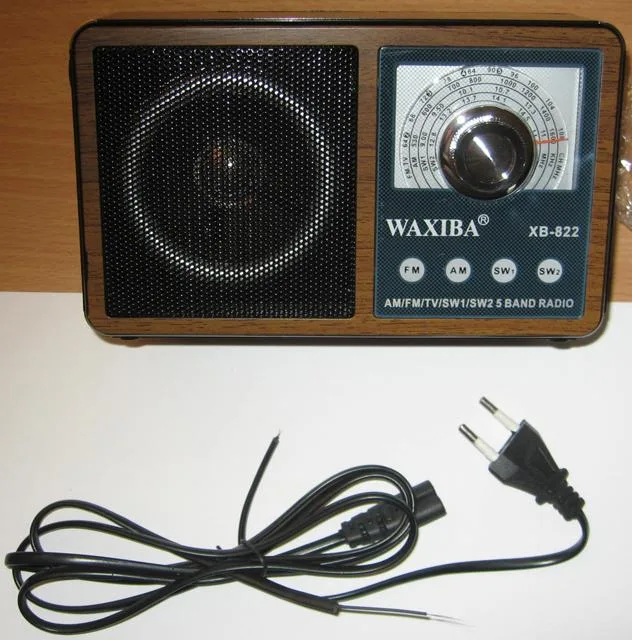 Radio portatile "Radio — Antenna ad alta sensibilità — (Waxiba)