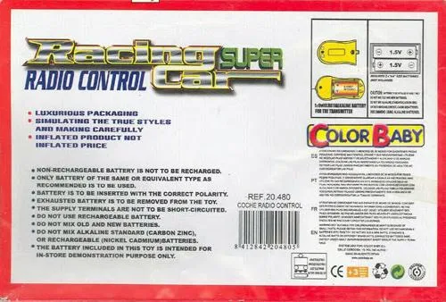 Radiocomandato auto giocattolo – corse super auto (Color baby)