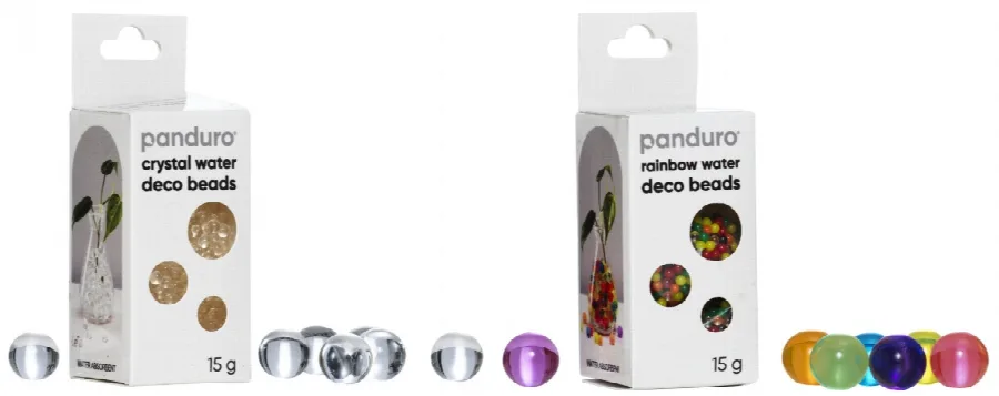 Perle d'acqua «Rainbow water Deco beads» (Panduro Hobby AB)