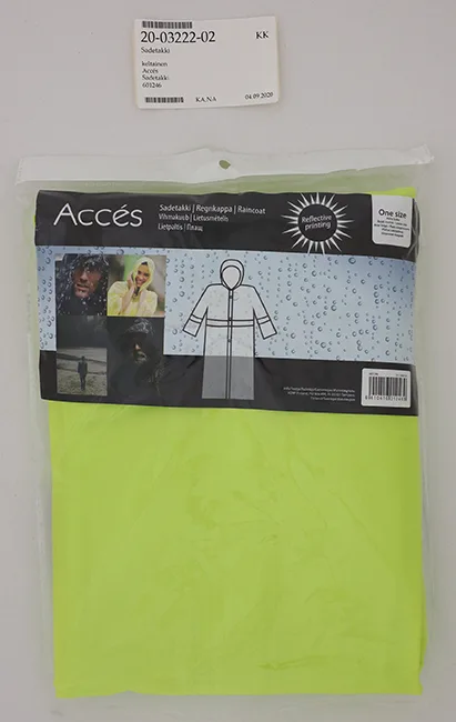 Impermeabile «Raincoat» — foto 2 dell'alert A12/01544/20
