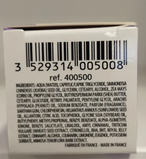 Crema viso «RAJEUNIR» — foto 2 dell'alert SR/01381/25
