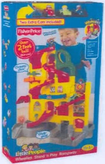 Rampa di plastica – Little People Wheelies Stand 'n Play rampa — foto 2 dell'alert 1566/10