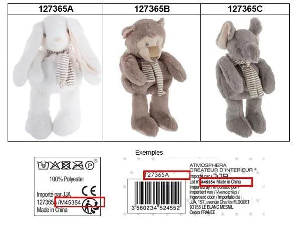 Borsa pigiama di peluche «Range pyjama» (JJA)