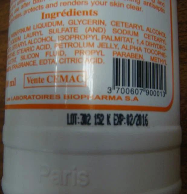 Prodotto schiarimento della pelle &amp; #13; &amp; #13; «Rapid' Clair Super éclaircissant Körpermilch» (Rapid 'Clair)