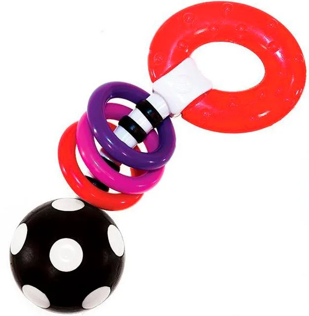 Rattle "Anelli rinfrescanti dentiere per bambini/soralzini" (Sassy)