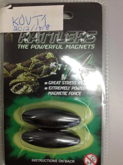 Forte giocattolo magnete «Rattlers - The Powerful Magnets» (Robetoy AB)