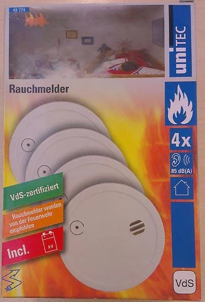 Rilevatore di fumo «Rauchmelder» — foto 3 dell'alert A12/0056/16