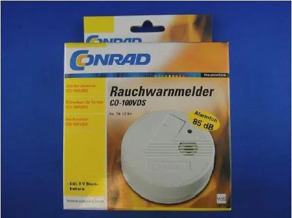 Rilevatore di fumo «Rauchwarnmelder» — foto 1 dell'alert A12/0121/16