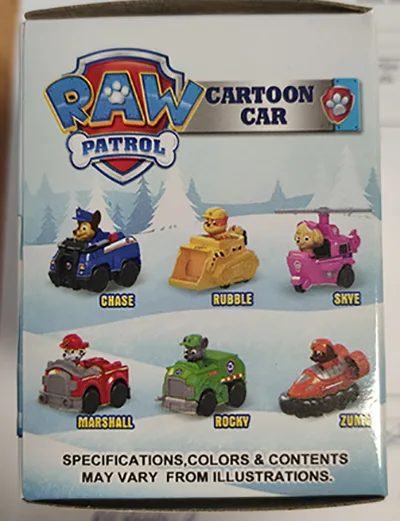Auto giocattolo «RAW PATROL Rubble» — foto 3 dell'alert A12/01112/22