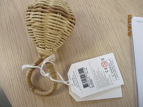Sonagli giocattolo «Raya Rattle» (Olliella)