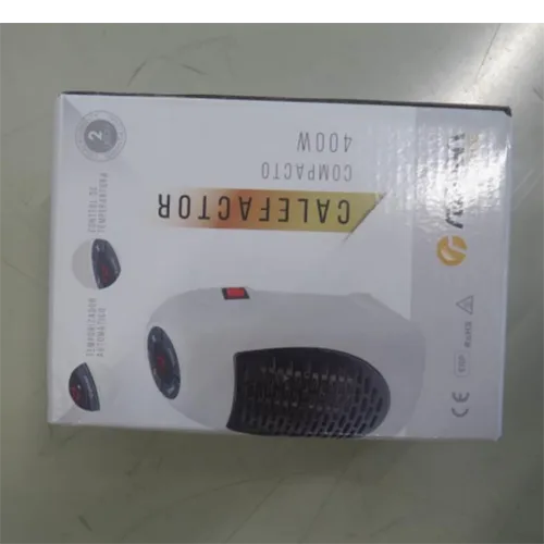 Riscaldatore elettrico «raydan home CALEFACTOR COMPACTO 400W» — foto 4 dell'alert SR/03024/25