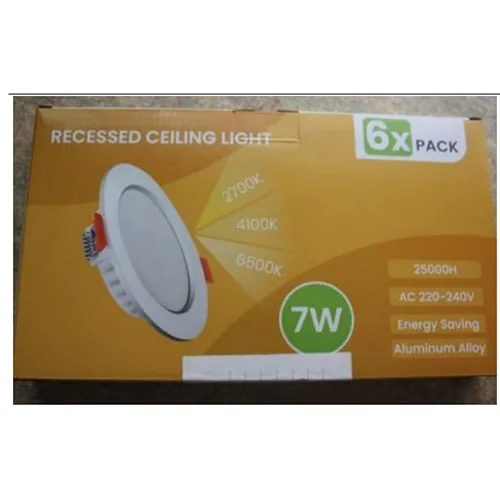 Plafoniera «Recessed Ceiling Light (6pcs)» — foto 1 dell'alert SR/00757/25