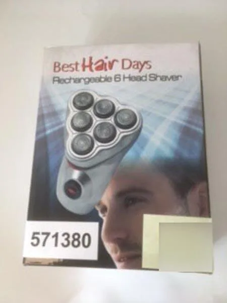 Rasoio elettrico «Rechargable 6 Head Shaver» — foto 1 dell'alert A12/1715/17