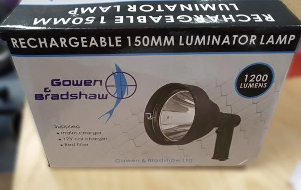 Faretto ricaricabile a LED «Rechargeable 150mm Luminator Lamp» — foto 1 dell'alert A12/1413/19