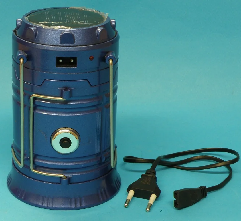 Lampada a LED portatile «RECHARGEABLE CAMPING LANTERN» — foto 3 dell'alert A12/00755/20