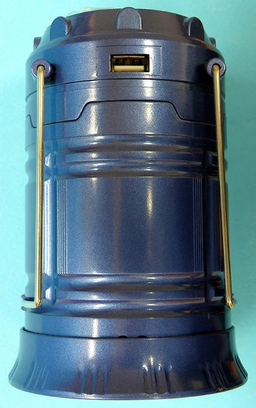 Lampada a LED portatile «RECHARGEABLE CAMPING LANTERN» — foto 4 dell'alert A12/00755/20