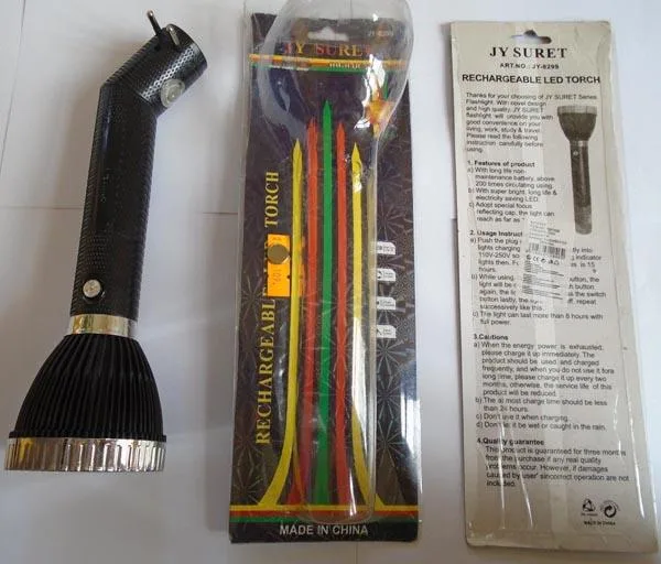 Torcia «Rechargeable LED Torch» — foto 1 dell'alert A11/0019/16