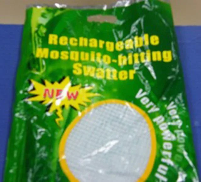 Assassino di insetti «Rechargeable Mosquito Hitting Swatter» — foto 2 dell'alert A12/0217/14