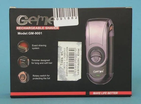 Rasoio elettrico «Rechargeable Shaver» (Gemei)