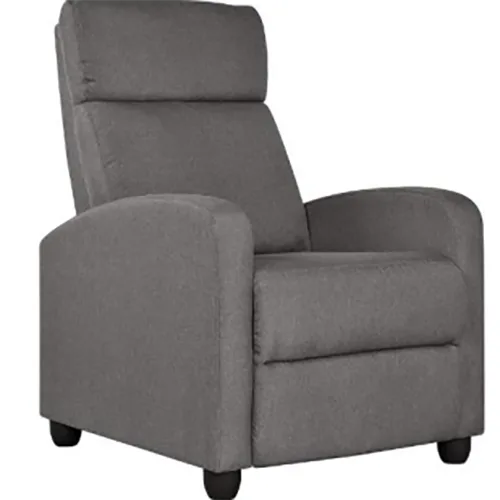 Poltrona «Recliner Armchair Adjustable Fabric Recliner Chair Sofa for Living Room/Bedroom Gray» (Yaheetech)