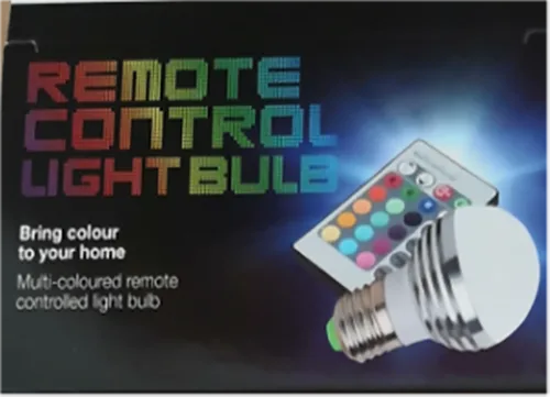 Lampadina telecomandata «RED5 Remote Control Lightbulb» (RED5)