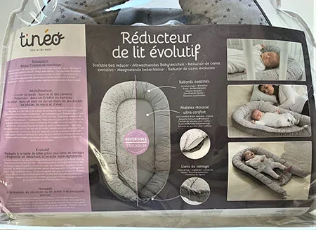 Nido per bambini «Réducteur de lit évolutif» — foto 3 dell'alert A12/00818/21