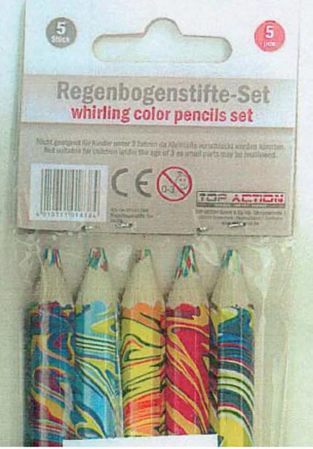 Colorazione delle matite &amp; #13; &amp; #13; &amp; #13; «Regenbogenstifte-Set [rainbow pencils set]» — foto 2 dell'alert A12/1558/12