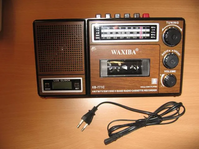 Registratore di radiocassette 5 Band (Waxiba)