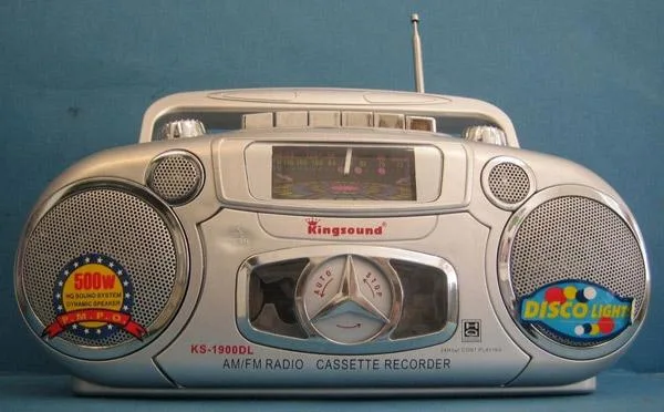 Registratore portatile per cassette radio MEGA SOUND — foto 4 dell'alert 1359/08