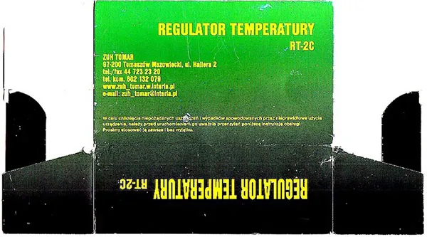 Termostato «Regulator RT-2C» — foto 3 dell'alert A12/01416/21