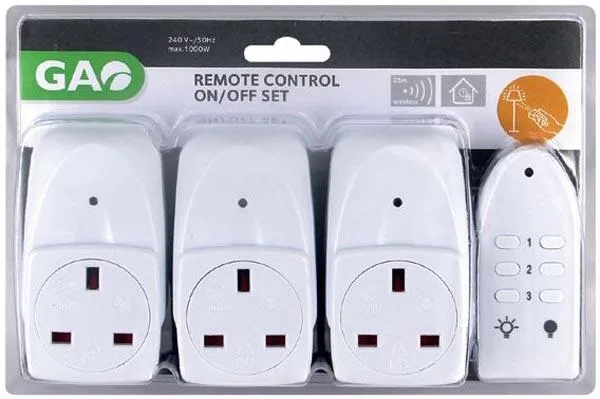 Spine telecomandate «Remote control on/off set» (GAO)