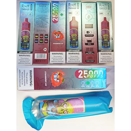 Sigaretta elettronica monouso «RENdM TORNADO 25000» — foto 1 dell'alert A12/02975/24