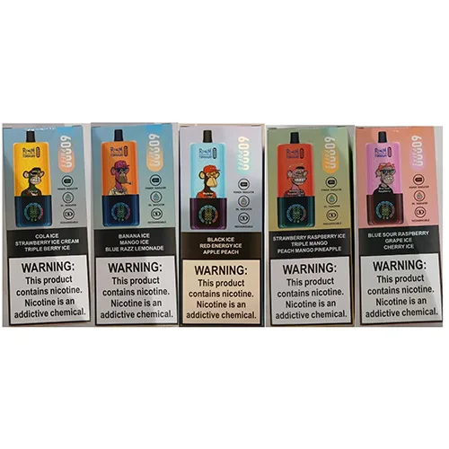 Sigaretta elettronica usa e getta «RENdM TORNADO 60000 PUFFS 2% NICOTINE 12ML x 3» (RENdM TORNADO)