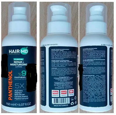 Lozione per capelli «Repair & Moisturizing Lotion» — foto 1 dell'alert SR/04441/25