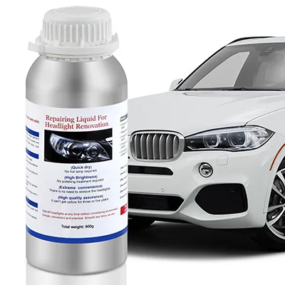 Restauratore di fari «Repairing Liquid For Headlight Renovation» (ECOFOCET)