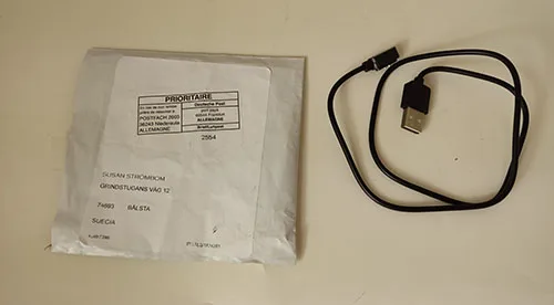 Cavo USB «Replacement Cable Charger Cable USB 2.0 R» — foto 2 dell'alert A12/02132/23