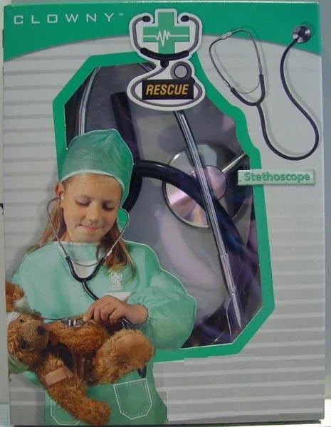Stetoscopio giocattolo «Rescue Stethoscope» (Clowny)
