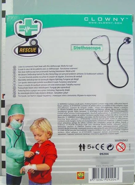 Stetoscopio giocattolo «Rescue Stethoscope» — foto 3 dell'alert A12/0960/15