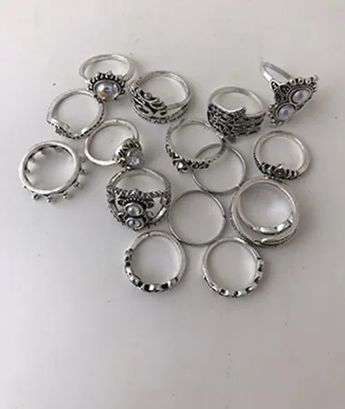 Anelli «Retro exaggerated rings» — foto 2 dell'alert A12/02878/23